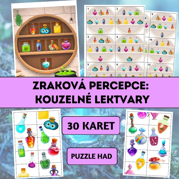 Zraková percepce: Kouzelné lektvary