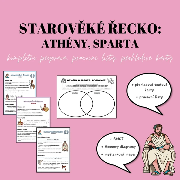 STAROVĚKÉ ŘECKO: ATHÉNY, SPARTA