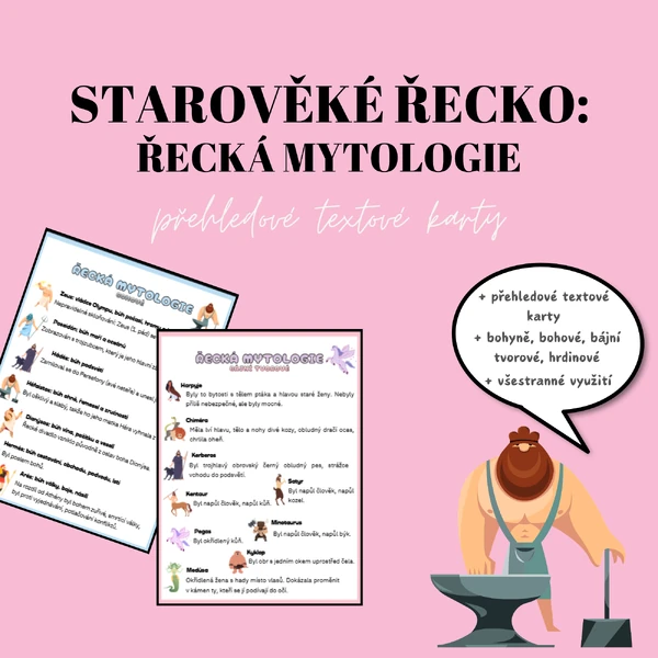 STAROVĚKÉ ŘECKO: ŘECKÁ MYTOLOGIE