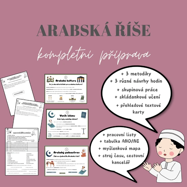 ARABSKÁ ŘÍŠE A ISLÁM: KOMPLETNÍ PŘÍPRAVA