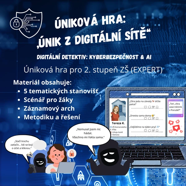 ÚNIKOVÁ HRA: PŘÍPAD ZTRACENÉHO ÚČTU (EXPERT)