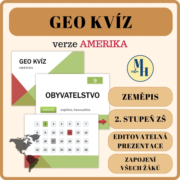 GEO kvíz - Amerika