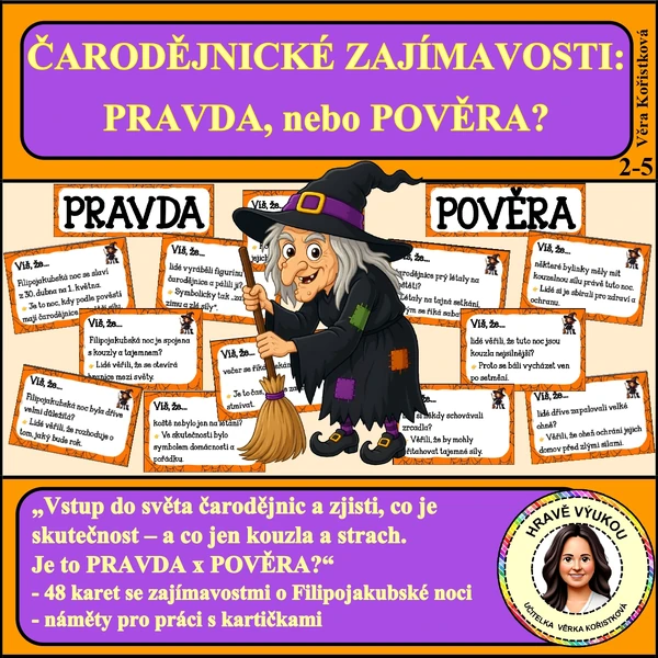 ČARODĚJNICKÉ ZAJÍMAVOSTI: PRAVDA, nebo POVĚRA?