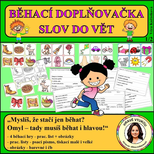 BĚHACÍ DOPLŇOVAČKA SLOV DO VĚT