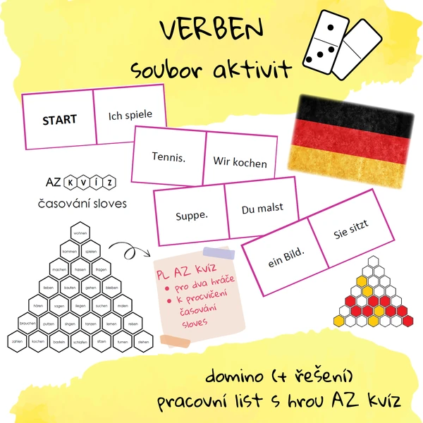 Verben - soubor aktivit