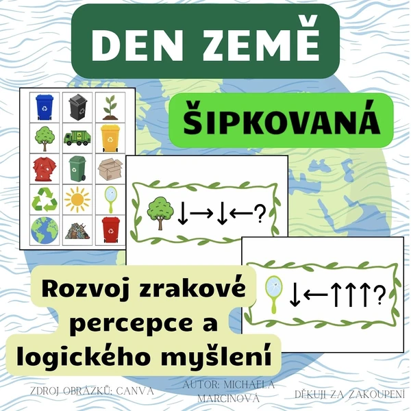 DEN ZEMĚ - šipkovaná