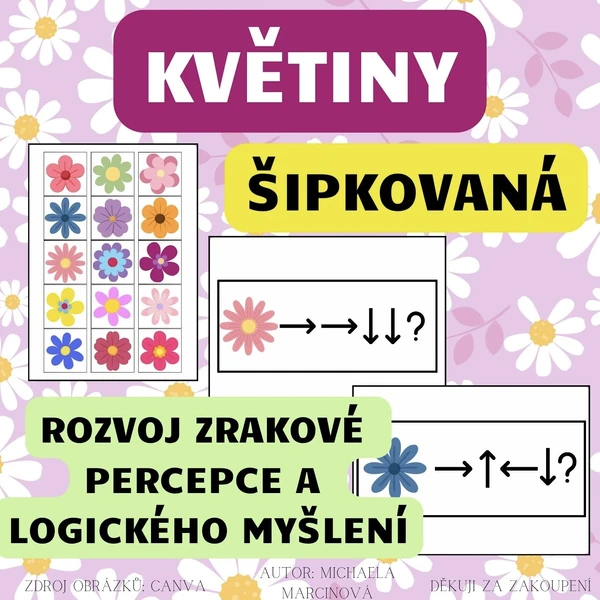 KVĚTINY - šipkovaná