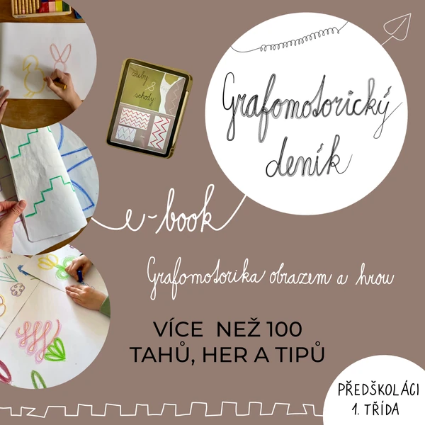 Grafomotorický deník e-book