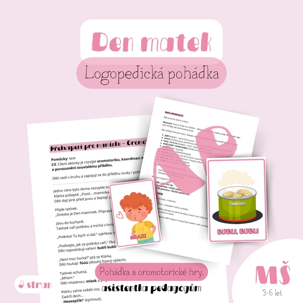 Den matek - Logopedická pohádka