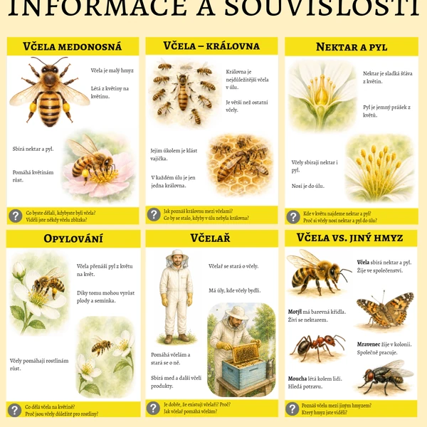 Včely - informace a souvislosti