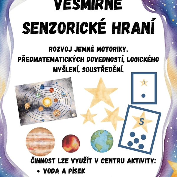 Vesmírné senzorické hraní