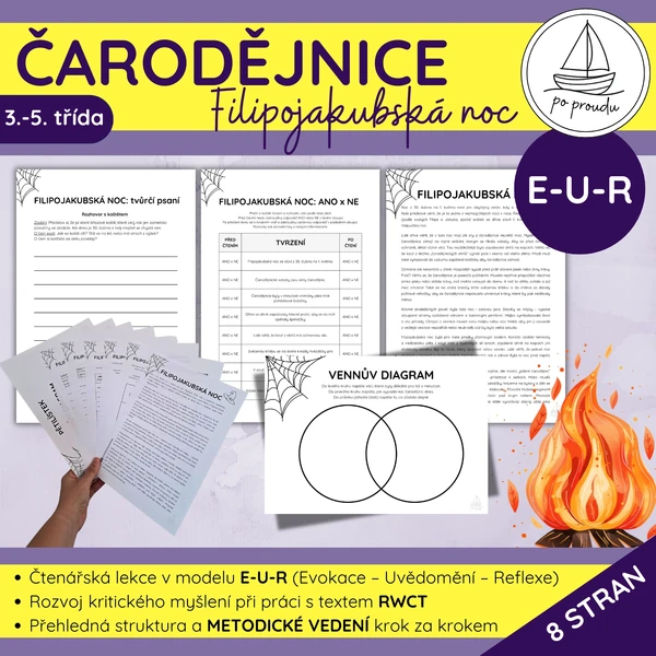 Filipojakubská noc | čtenářská lekce E-U-R