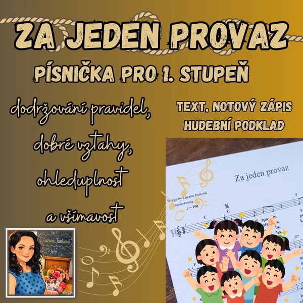 Za jeden provaz (písnička pro 1. stupeň)