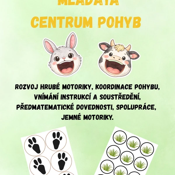 Zvířata a jejich mláďata - pohyb