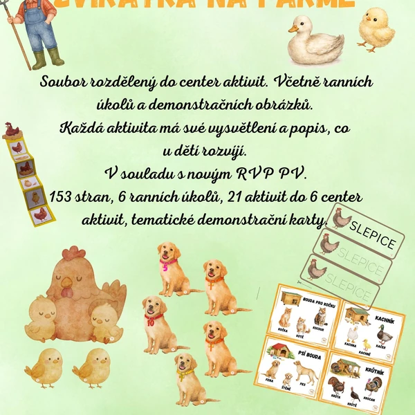 Zvířátka na farmě