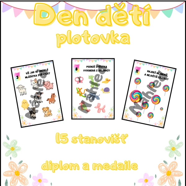 Den dětí - plotovka