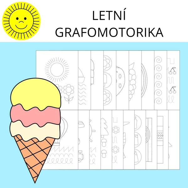 LETNÍ GRAFOMOTORIKA
