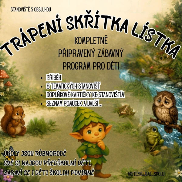 Trápení skřítka Lístka