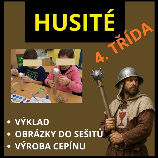 HUSITÉ - ČESKÉ ZEMĚ PO SMRTI KARLA IV. - VYTISKNI A UČ