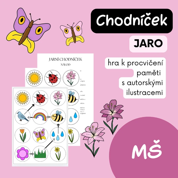 Pohybový chodníček - Jaro