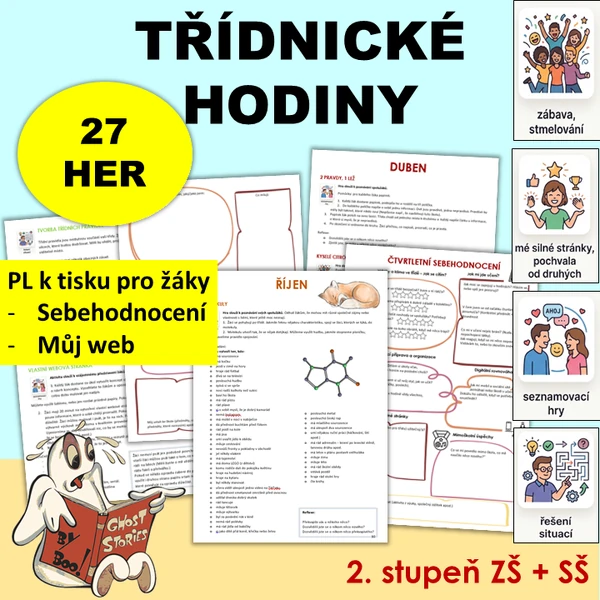 Třídnické hodiny - 27 her