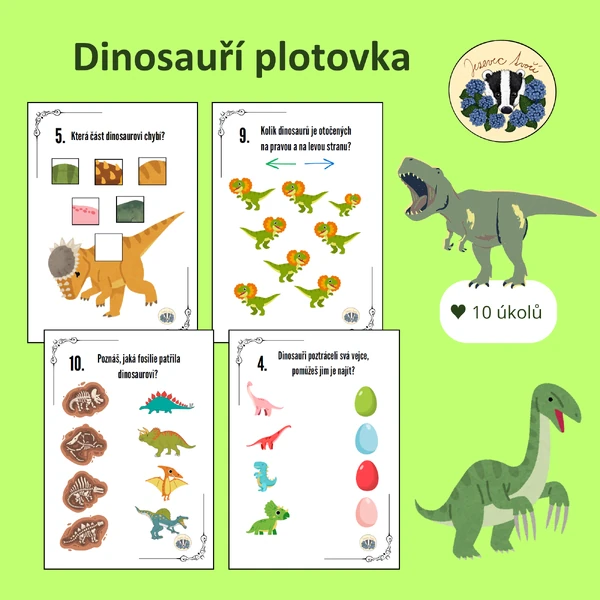 Dinosauří plotovka 