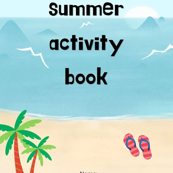 Summer activity book