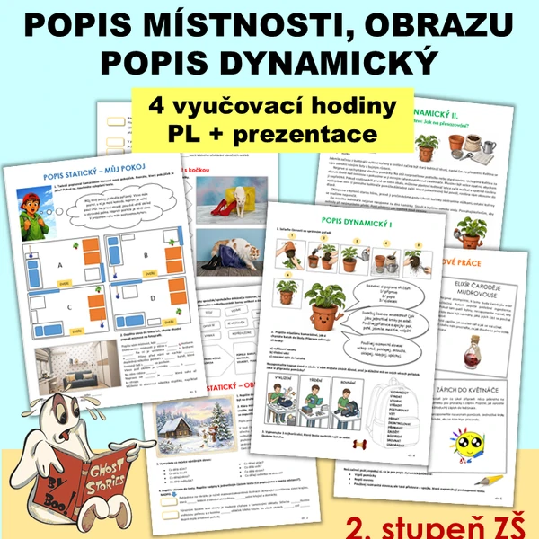 Popis obrazu, místnosti, popis dynamický