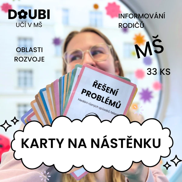 Informační karty na nástěnku
