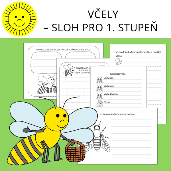 VČELY - SLOH PRO 1. STUPEŇ