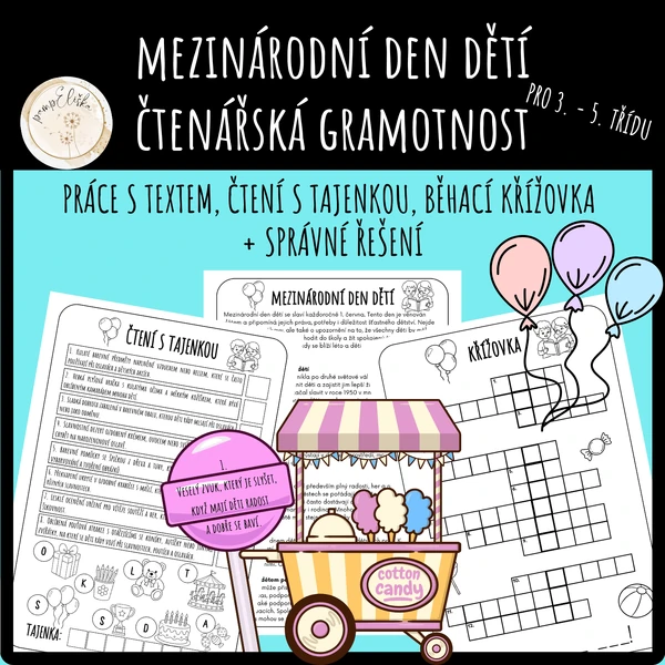 Mezinárodní den dětí - čtenářská gramotnost