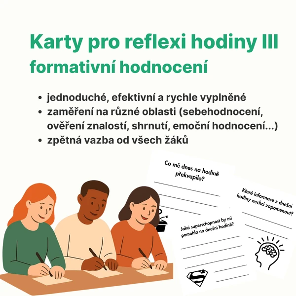 Karty pro reflexi hodiny III