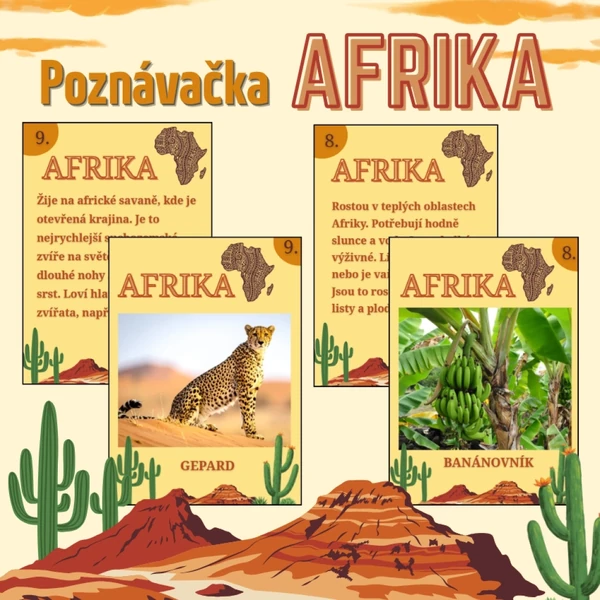 Poznávačka Afrika