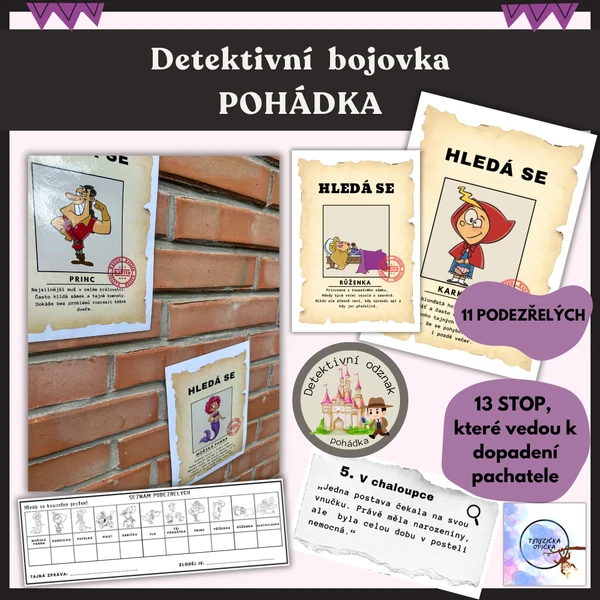 Detektivní bojovka: Pohádkové postavy 