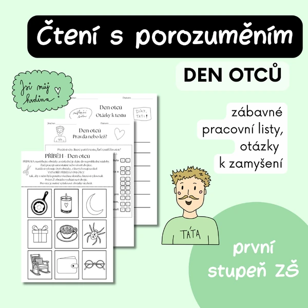 Čtení s porozuměním - Den otců