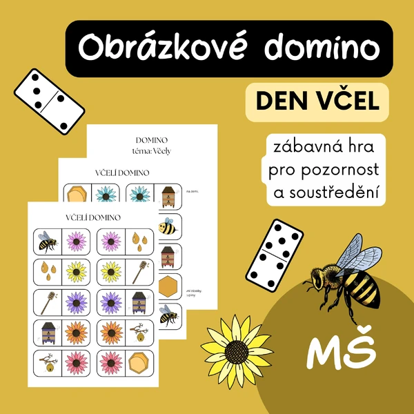 Včelí domino - Světový den včel