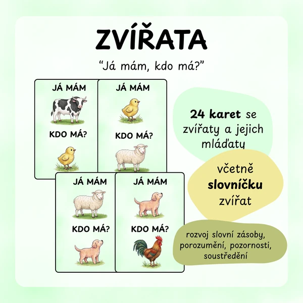 Zvířata - Já mám, kdo má 
