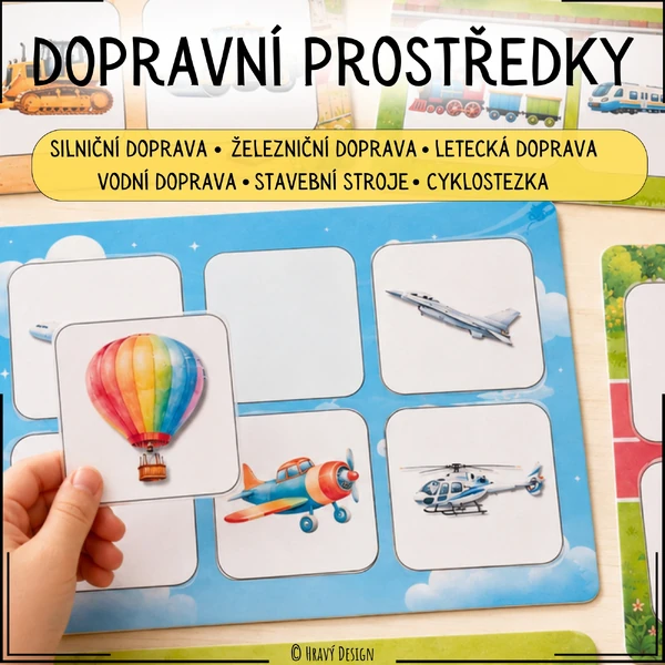 Dopravní prostředky - přiřazování