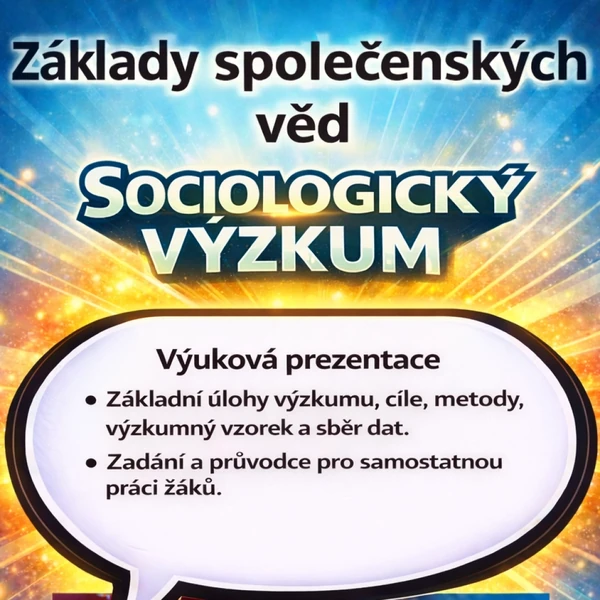 Sociologický výzkum krok za krokem. Teorie a praktický úkol pro studenty.
