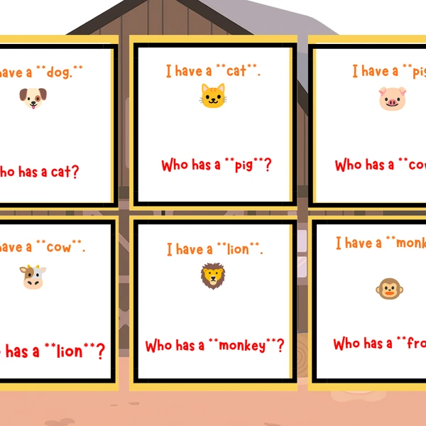 I have, who has? – Zvířata (Animals)