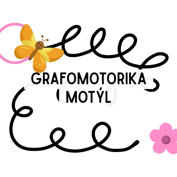 Grafomotorika - Motýl