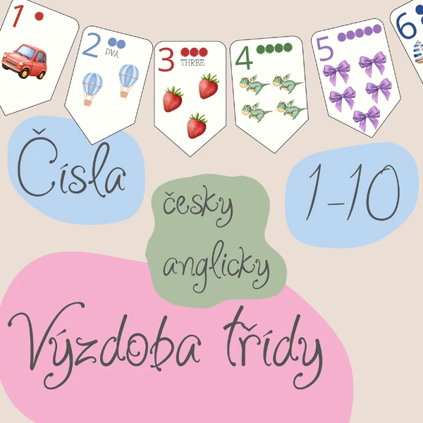 Výzdoba třídy - Čísla