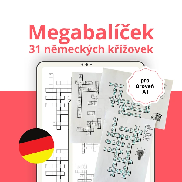Megabalíček 31 německých křížovek