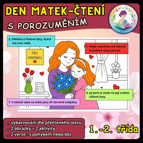 DEN MATEK - čtení s porozuměním