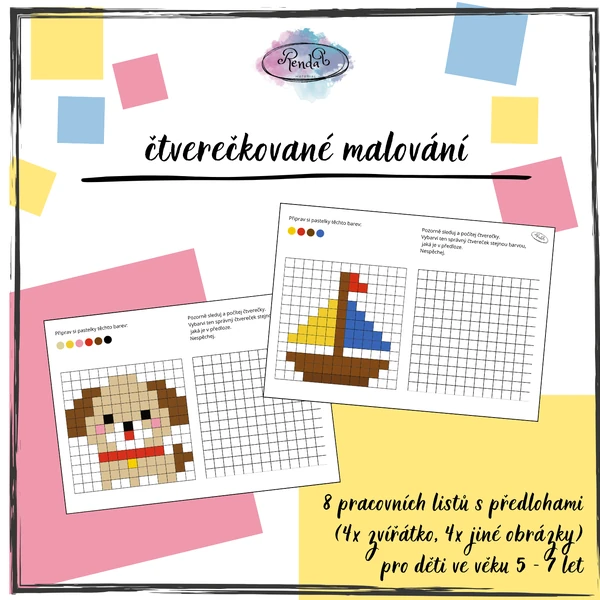Čtverečkované malování