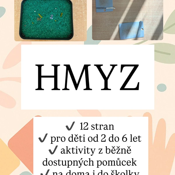 Hmyz - kompletní tematicky soubor
