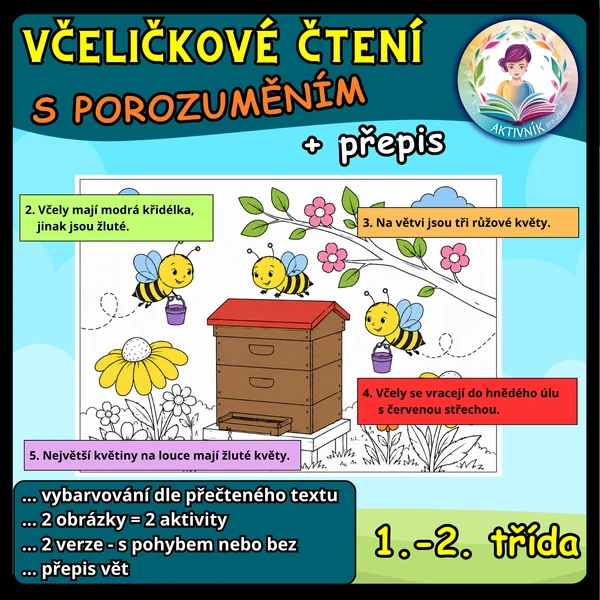 VČELIČKOVÉ ČTENÍ s porozuměním