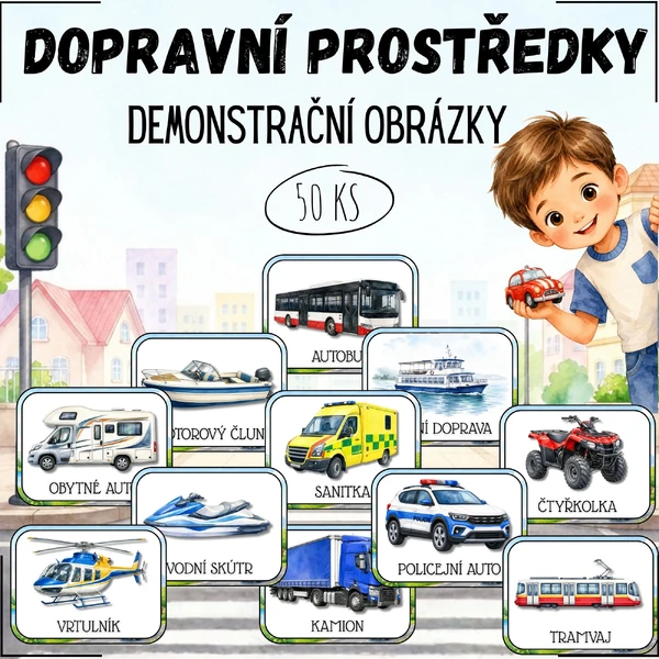 Doprava - Demonstrační obrázky