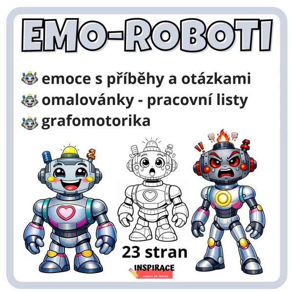 EMO-ROBOTI - soubor aktivit 🤖