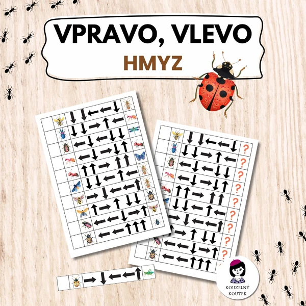 Hmyzí šifrování | Směry | Vpravo, vlevo | Orientace | Hmyz | Brouci | Entomologie
